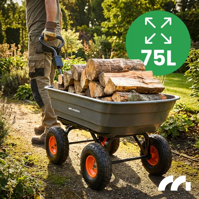 MalTec Záhradný prepravný vozík KING 112818 1